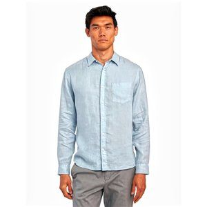 Vince. Linen Long Sleeve Button Up Shirt